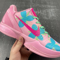 Low Top Sneakers, Blue Pink Colorway, Lace Up Design, Casual Gift for Sneaker Fans