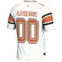 Texas Longhorns NIL Pick-A-Player Football Fashion Jersey - White
