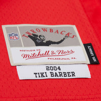 New York Giants Tiki Barber Red 2004 Legacy Replica Jersey