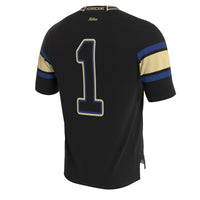 Tulsa Golden Hurricane Lightweight Collegiate Football Blackout Fashion Jersey