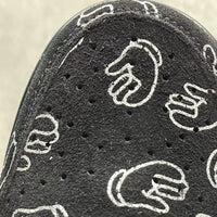 High Top Sneakers, Black Colorway, Leather Footwear, Reverse Hook Design, Lace Up Design, Casual Gift for Sneaker Fans