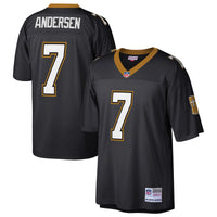 New Orleans Saints Morten Andersen Black Retired Player Legacy Replica Jersey