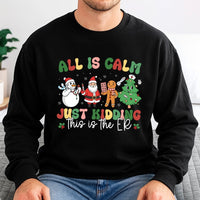 Emergency Room Holiday Crewneck, Humorous ER Nurse Christmas Sweatshirt, Medical Staff Pullover, Doctor Nurse Xmas Sweater, Winter Holiday Present