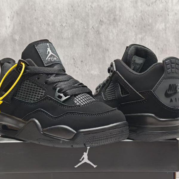 Mid Top Sneakers, Black Colorway, Lace Up Design, Casual Gift for Sneaker Fans