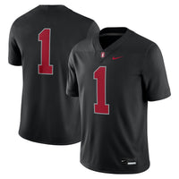 #1 Stanford Cardinal Alternate Game Jersey - Black