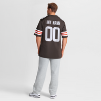 Cleveland Browns Brown Custom Game Jersey