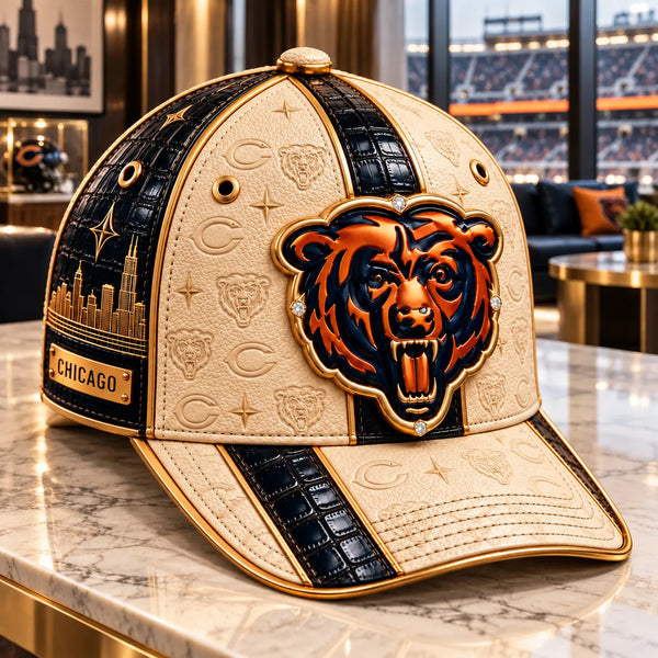 CHI Crest - Cream, Navy and Gold Cap Study - main