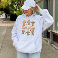 Gingerbread Man Hospital Humor Sweatshirt, Humorous Pain Scale Hoodie, ER Nurse Christmas Pullover, Doctor Medical Holiday Sweater