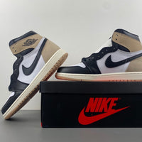 High Top Sneakers, White Black Colorway, Lace Up Design, Casual Gift for Sneaker Fans