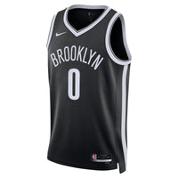 Brooklyn Nets Icon Swingman Jersey - Black - Mikel Brown Jr.