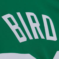 Boston Celtics Larry Bird 1985 Authentic Road Jersey - Kelly Green