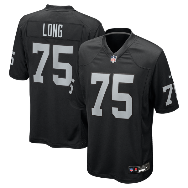 Las Vegas Raiders Howie Long Black Game Retired Player Jersey
