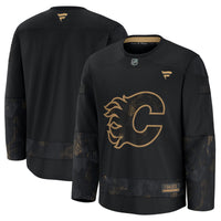 Calgary Flames Black 2024 Military Appreciation Practice Jersey