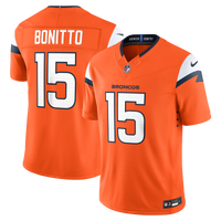 Denver Broncos Nik Bonitto Orange Team Stitched Limited Jersey
