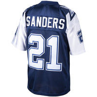Dallas Cowboys Deion Sanders Navy Big & Tall 1995 Retired Player Replica Jersey
