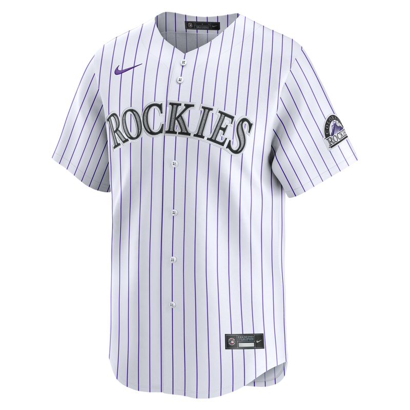 Colorado Rockies White Home Limited Jersey