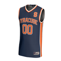 Syracuse Orange Lightweight Collegiate Basketball NIL Pick-A-Player Fashion Jersey - Navy