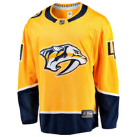 Nashville Predators Nicolas Hague Gold Home Breakaway Jersey