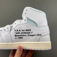 High Top Sneakers, White Colorway, Lace Up Design, Casual Gift for Sneaker Fans