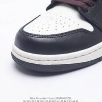 Retro Low Top Basketball Shoes, Black White Colorway, Lace Up Design, Casual Gift for Shoe Lovers