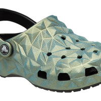 Classic Clogs - Geometric Iridescent - Green / Black - Style 209841-001