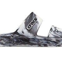 Classic Beach Clogs - Sports Marble - White / Black - Style 207701-103