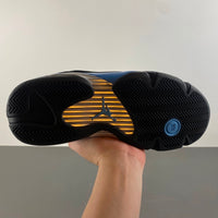 Low Top Sneakers, University Blue Black Colorway, Lace Up Design, Casual Gift for Sneaker Fans