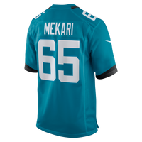Jacksonville Jaguars Patrick Mekari Teal Team Game Jersey