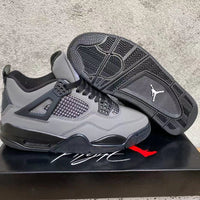 Mid Top Sneakers, Black Gray Colorway, Lace Up Design, Casual Gift for Sneaker Fans