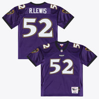 Baltimore Ravens Ray Lewis Purple 1996 Authentic Throwback Jersey