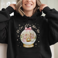 Nativity Scene Christmas Sweatshirt, Oh Come Let Us Adore Him Hoodie, Christian Holiday Pullover, Faith Hooded Sweatshirt, Religious Present