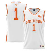 #1 Sam Houston State Bearkats Replica Lightweight Basketball Jersey - White