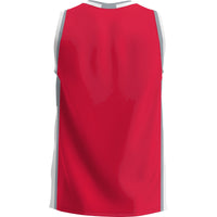 Caldwell Cougars Lightweight Basketball Jersey - Red