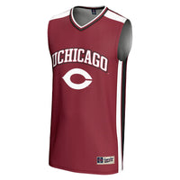 UChicago Maroons Spirit Basketball Jersey - Maroon