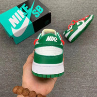 Low Top Sneakers, Green Off White Colorway, Lace Up Design, Casual Gift for Sneaker Fans