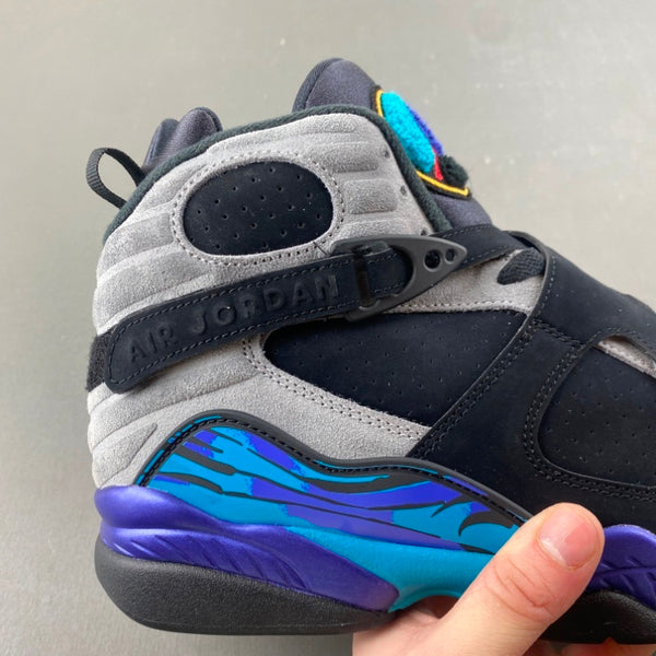 Mid Top Sneakers, Blue Black Purple Gray Colorway, Lace Up Design, Casual Gift for Sneaker Fans
