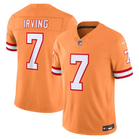 Tampa Bay Buccaneers Bucky Irving Creamsicle Alternate Stitched Limited Jersey