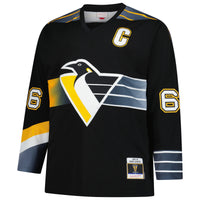 Pittsburgh Penguins Mario Lemieux Black 1996/97 Blue Line 2.0 Jersey