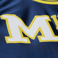 Glen Rice Navy Michigan Wolverines 1988/89 Authentic Jersey