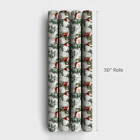 Camouflage Vest Santa Claus Gift Wrap, Tactical Santa Wrapping Paper, Military Christmas Wrapping Paper, Veteran Holiday Gift Wrap Paper