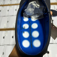 Slides, Blue Black Colorway, Slip On Design, Casual Gift for Shoe Lovers