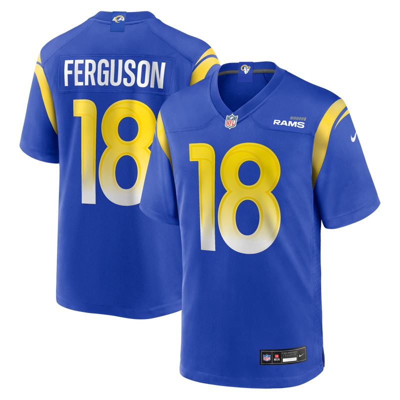 Los Angeles Rams Terrance Ferguson Royal Team Game Jersey