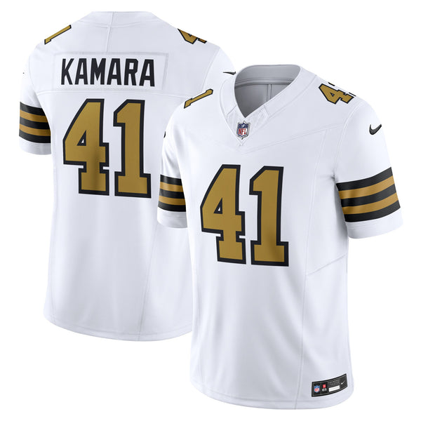 New Orleans Saints Alvin Kamara White Alternate Limited Jersey