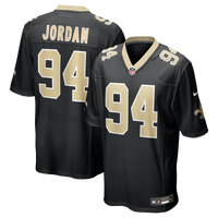 New Orleans Saints Cameron Jordan Black Team Game Jersey