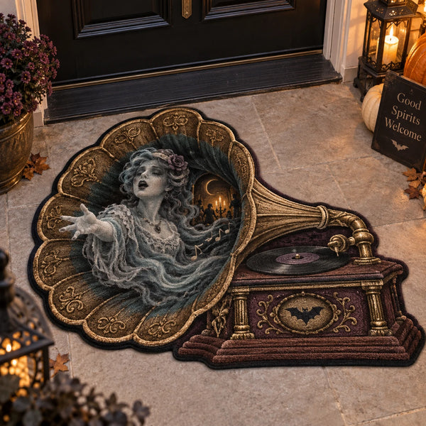 The Gramophone Séance - A Study in Vintage Haunted Elegance - main