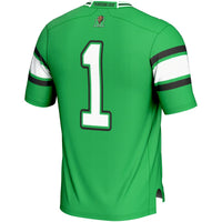 #1 Marshall Thundering Herd Endzone Football Jersey - Kelly Green