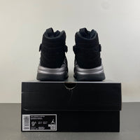 Retro Mid Top Sneakers, Black Colorway, Lace Up Design, Casual Gift for Sneaker Fans