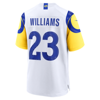 Los Angeles Rams Kyren Williams White White Game Player Jersey