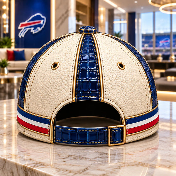 Ivory and Cobalt - BUF Emblem Vintage Cap - main