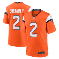 Denver Broncos Patrick Surtain II Orange Team Game Jersey